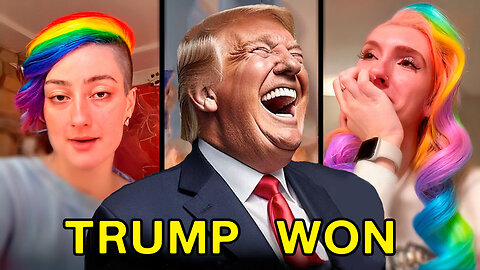 WOKE Feminists MELTDOWN Over Donald Trump Election #14