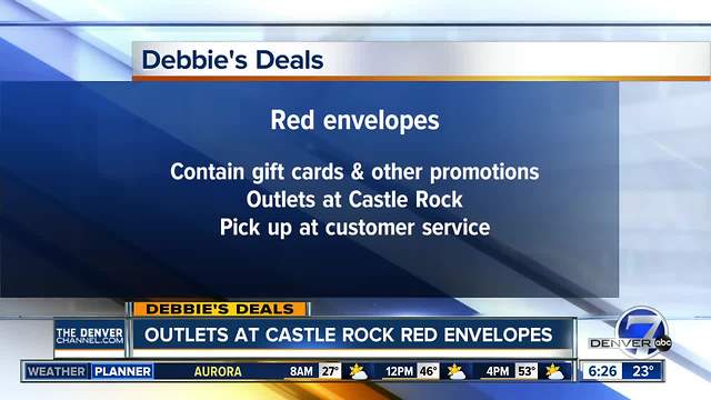 Debbie's Deals: Outlets at Castle Rock deal