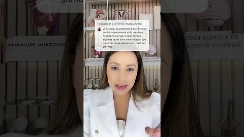 Sou tentante, porém sinto minha barriga mexer, pode ser gravidez?