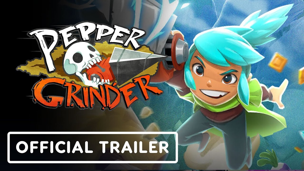 Pepper Grinder - Official Gameplay Trailer | The MIX | Kinda Funny Spring Showcase 2024