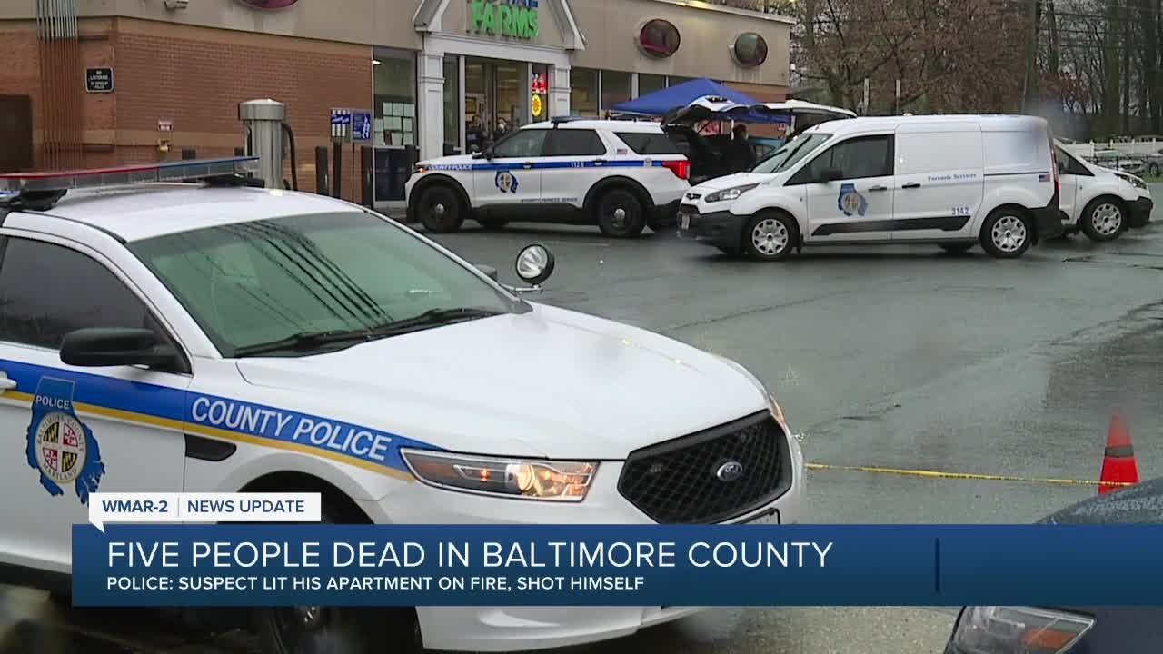 Five people dead in Baltimore County