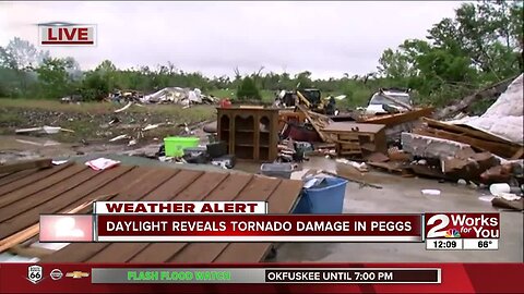 Town of Peggs suffers major storm damage