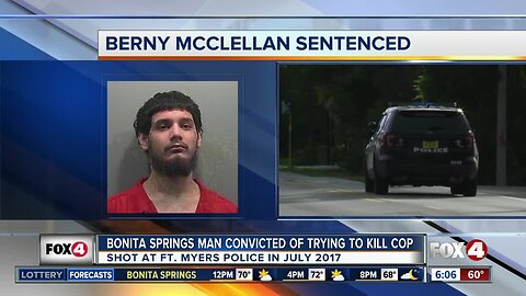 Berny McClellan gets 45 years for shooting at officer