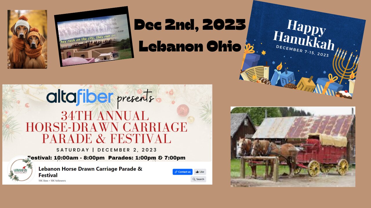 Edited Pt3 Dream Horses and Wagon Liveries, Amish Live 10 yrs longer!