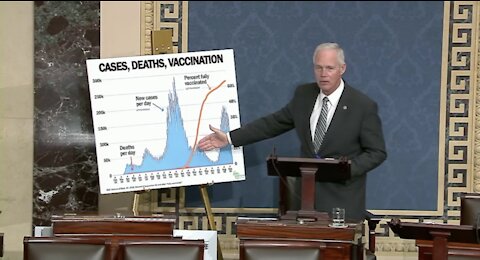 Senator Ron Johnson shows how US Government and CDC Manipulate Data