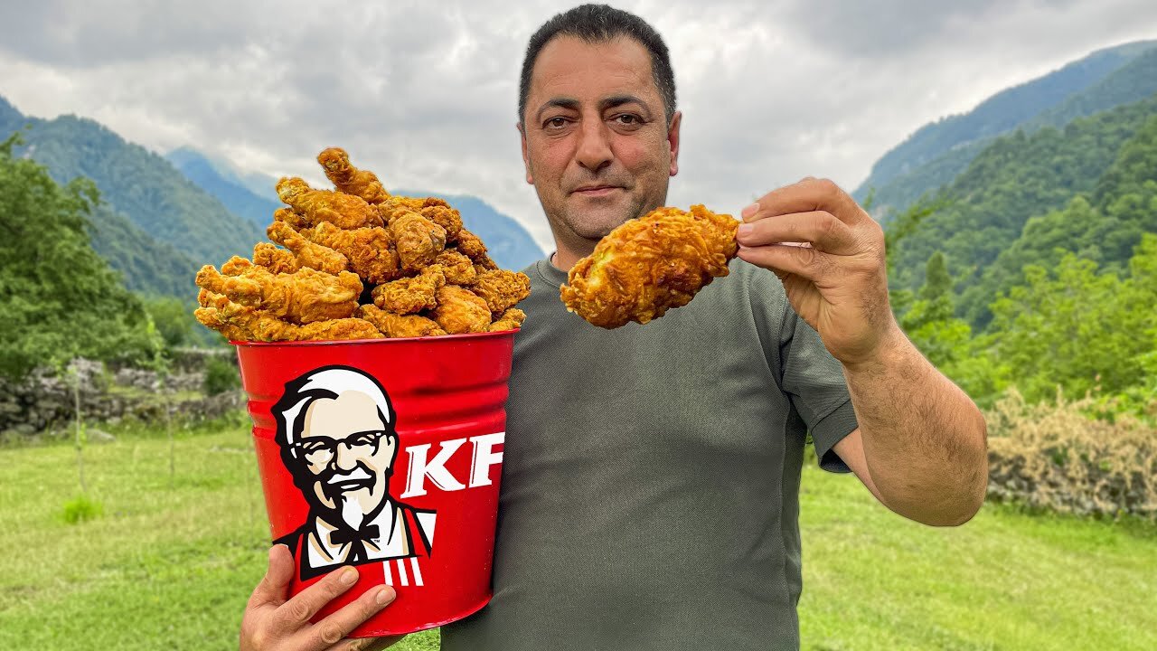 The_Village_Has_Its_Own_Best_KFC!_Crispy_Chicken_Legs_For_All_Children