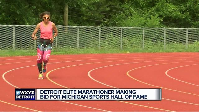 Detroit elite marathoner making bid for Michigan Sports Hall of Fame