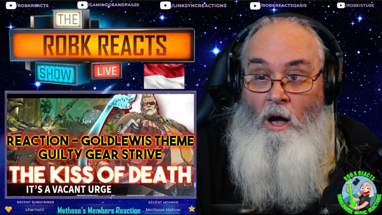 The Kiss of Death Reaction - Goldlewis Theme - Guilty Gear Strive - First Time Hearing - Requested