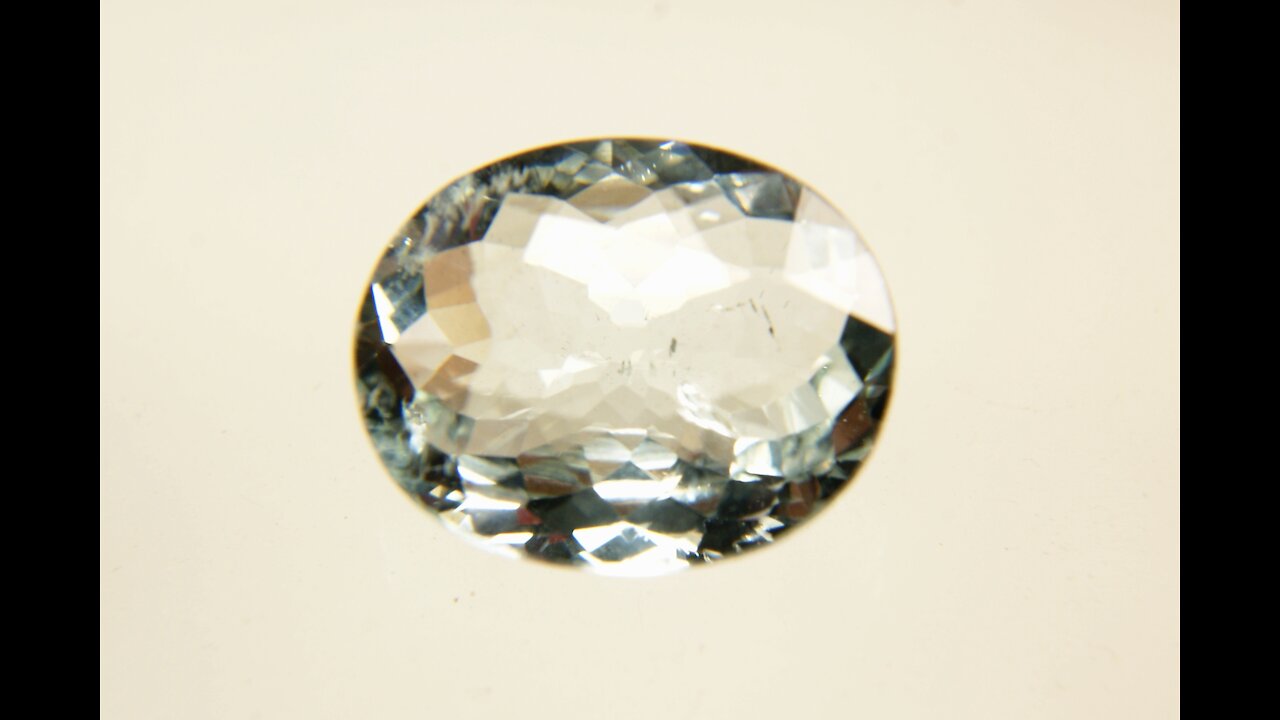 Natural High Brilliance Top Cut Aquamarine Oval