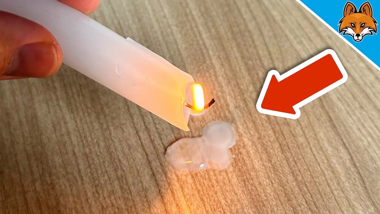 Removing Candle Wax from Furniture 💥 (It couldn't be EASIER) 🤯