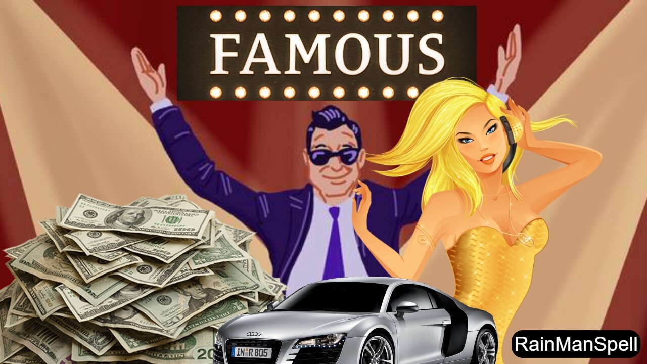 Get Famous in 1 min - Spell + Subliminal - Universe Messages + Rain Sounds. Live Hollywood LifeStyle