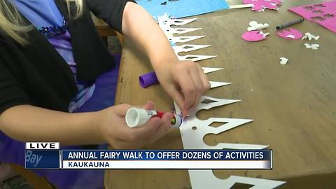 6th annual Fairy Walk in Kaukauna