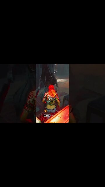 When you yell but the killer can respond back #dbdgameplay #nicolascage #dbdsurvivor #youtubeshort