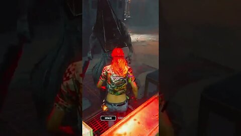 When you yell but the killer can respond back #dbdgameplay #nicolascage #dbdsurvivor #youtubeshort