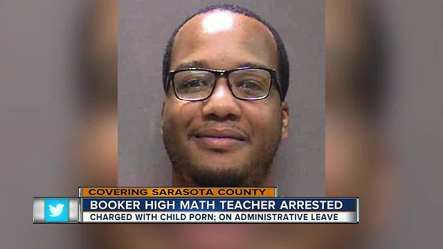 Sarasota County teacher charged with possession of child pornography