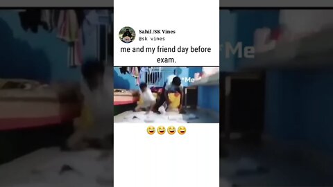 Board exam status😂 || exam funny status || Day before exam comedy.