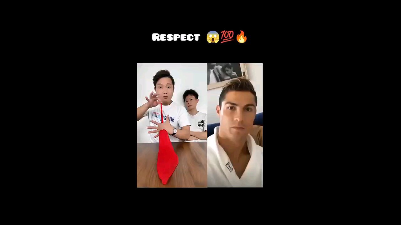 Respect moment cristiano Ronaldo