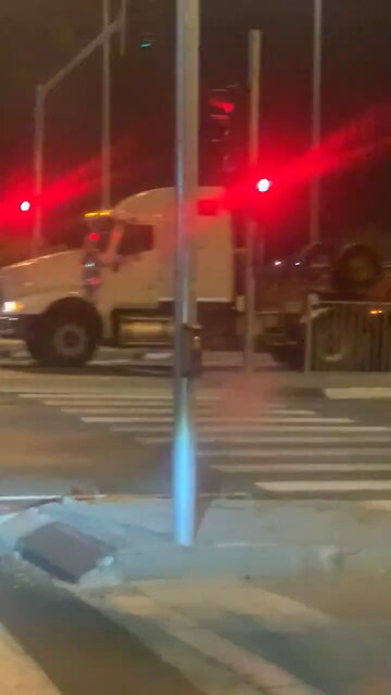 Tanks being moved to the Gaza border..