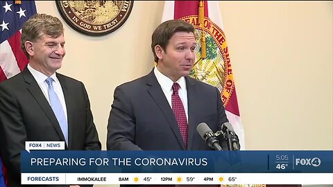 Governor DeSantis news conference on the Coronavirus