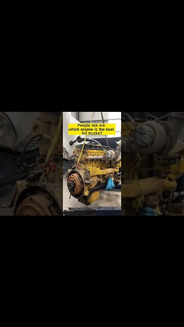 Best engine ever for semi trucks #shorts