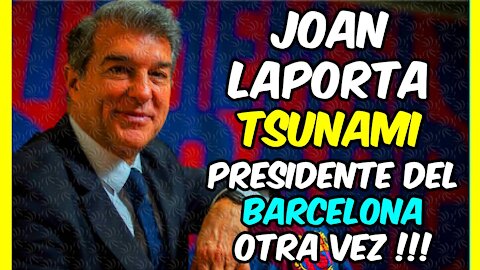 LAPORTA PRESIDENTE! Arrasó a FONT y FREIXA y ahora le toca TOMAR DECISIONES: MESSI, KOEMAN, ...