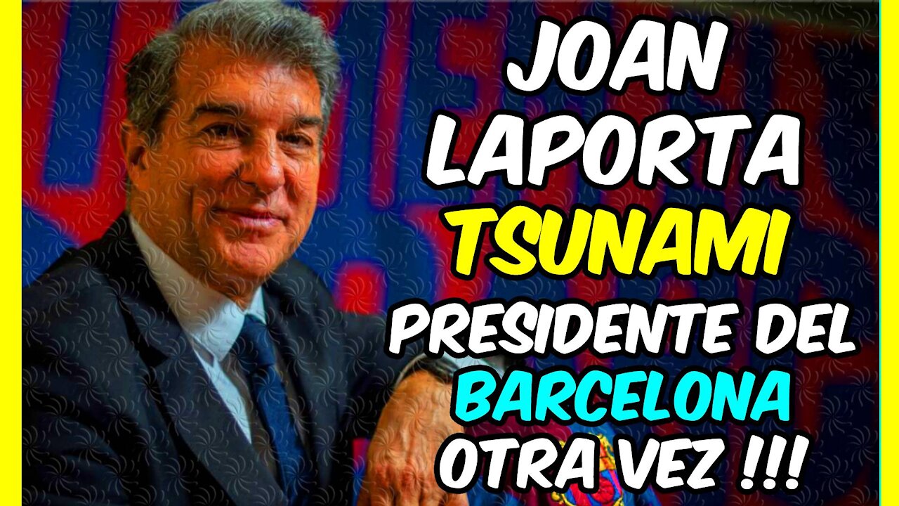 LAPORTA PRESIDENTE! Arrasó a FONT y FREIXA y ahora le toca TOMAR DECISIONES: MESSI, KOEMAN, ...