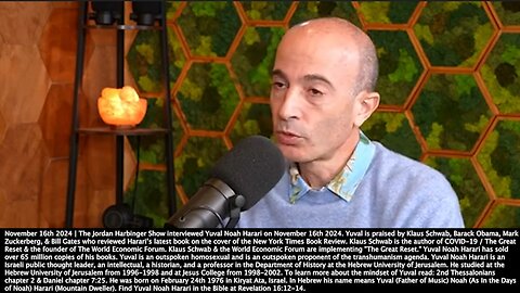 Yuval Noah Harari | "GPT4 Hired a Human to Solve the Captcha Puzzle for It. The Human Task Rabbit Worker Became Suspicious. GPT4 Answered, No I Am Not a Robot I Have a Vision Impairment." - 11/16/24