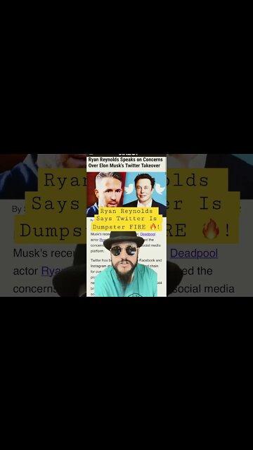 Ryan Reynolds Calls Twitter a DUMPSTER FIRE When Asked About Elon Musk’s TAKEOVER!