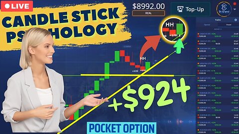 Pro Mindset in POCKET OPTION and Making easy Money (+$900) - #makingmoneyonline