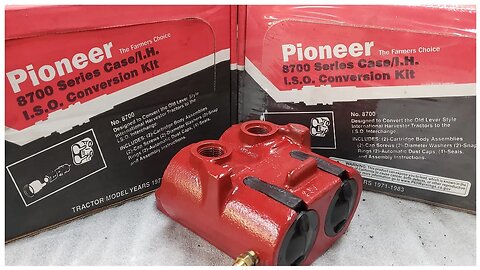 Rebuilding International Hydraulic Couplers Pioneer Conversion