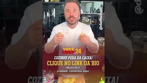 você vai cozinhar batata