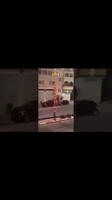 Israeli settler protected and escorted away by Palestinian Authority forces