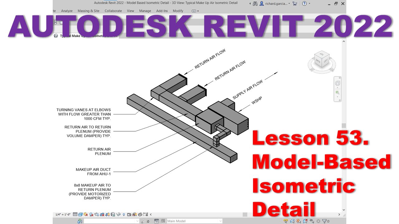 Autodesk Revit MEP 2022 - DOCUMENTATION - CREATING MODEL-BASED ISOMETRIC DETAIL