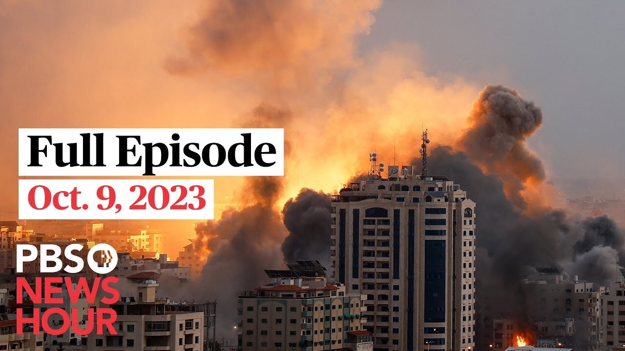 Israel-Gaza Escalation, US Support Debate, Maui's Wildfire Aftermath - NewsHour Highlights