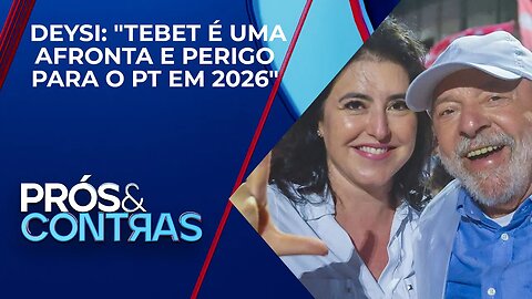 Governo Lula pode ser impactado pelo futuro político de Tebet? | PRÓS E CONTRAS