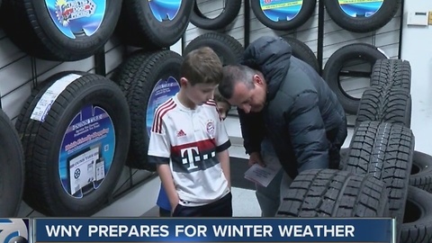 WNY prepares for winter weather conditions