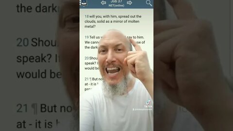 Leveling Flat Earth - Part 20 - Job 37:18 The Clouds are Like a Mirror?