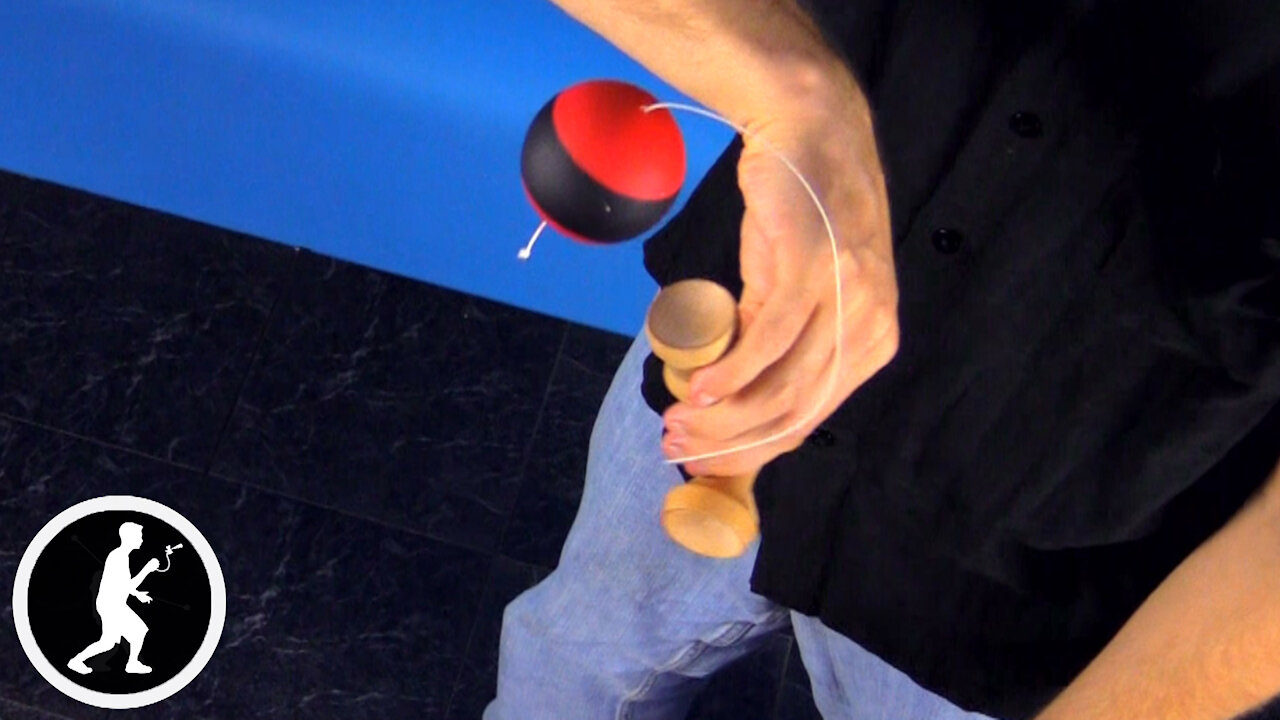 Penguin Catch Kendama Trick - Learn How