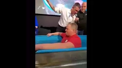 Baptized into Ministry today for a new beginning of hope for the hopleless KINGDOM BUSINESS