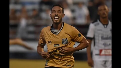 Gol de Jean Mota - Bragantino 1 x 4 Santos - Narração de José Manoel de Barros