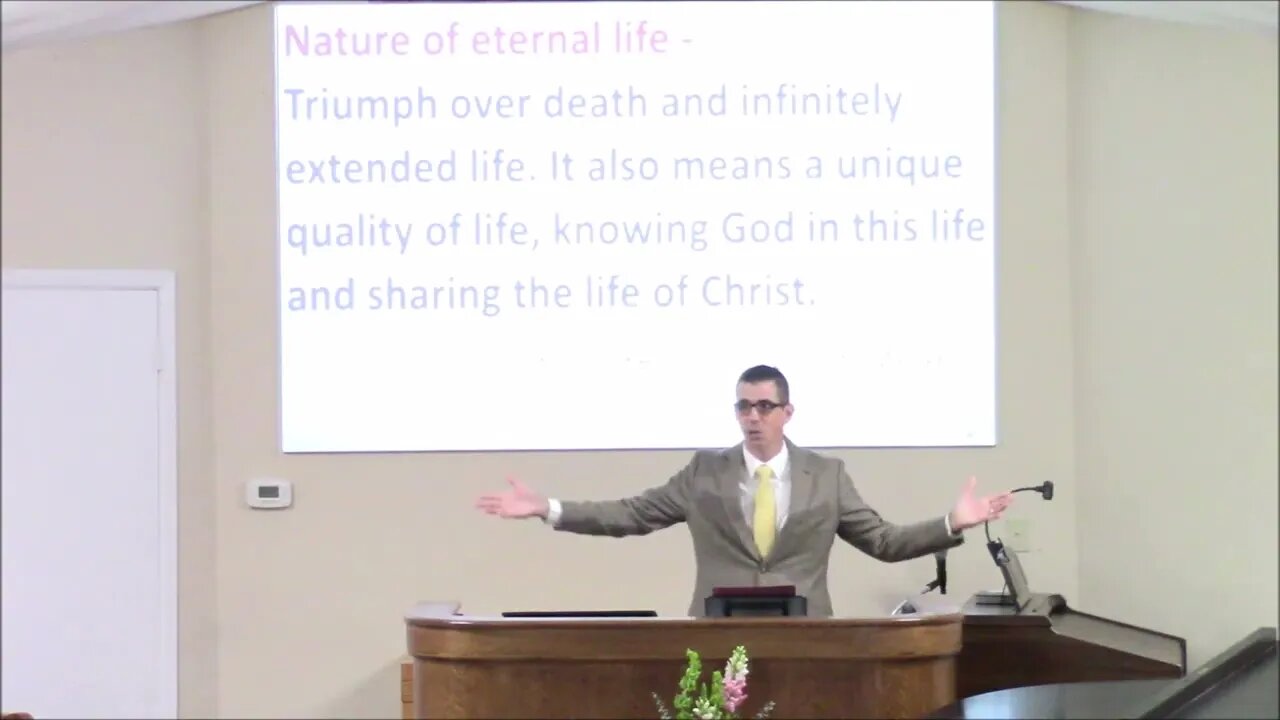 9/18/2022 - Session 2 - The Essence of God - Eternal Life #2