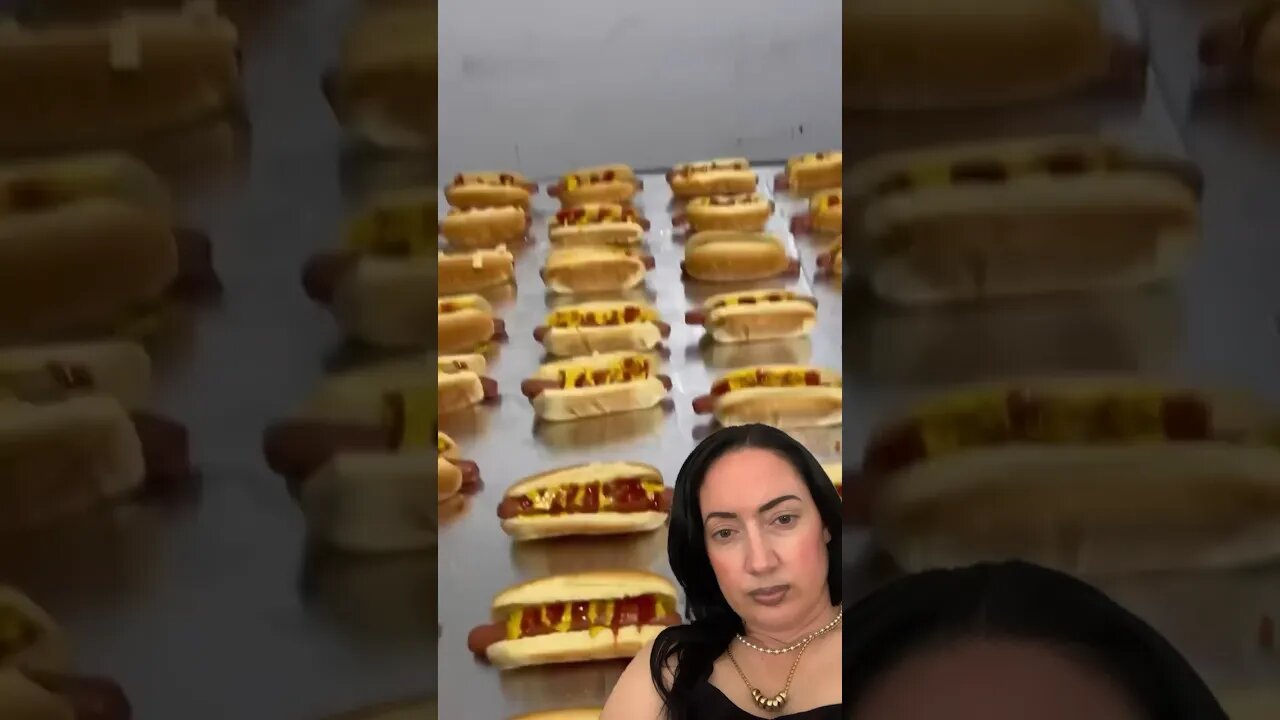 Hotdogs Challenge start giving #shorts #hotdogs