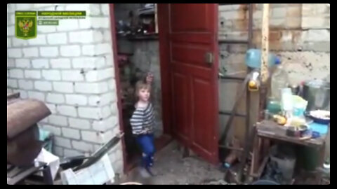 Ukraine Army Locks Family In Basement / Grenade Tripwires On Doorway