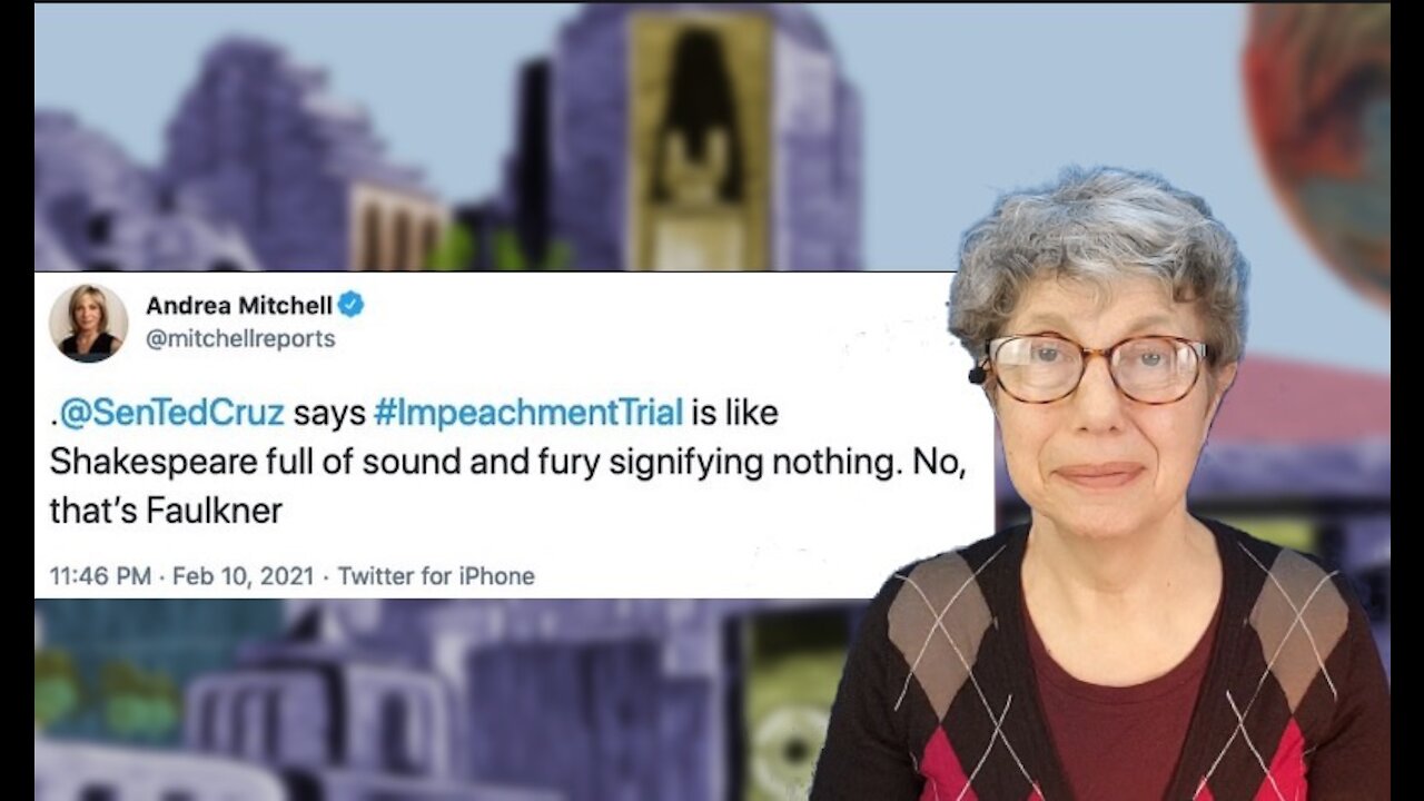 Andrea Mitchell, Ted Cruz, Pennsylvania University and Macbeth