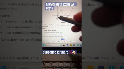 A level Math exam Q # Day 5 #youtubeshorts #mathtrick #math