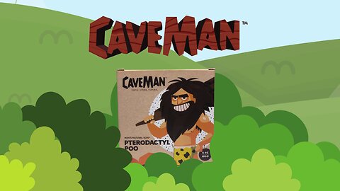 0:03 / 0:29 CaveMan Men's Natural Soap - PTERODACTYL POO