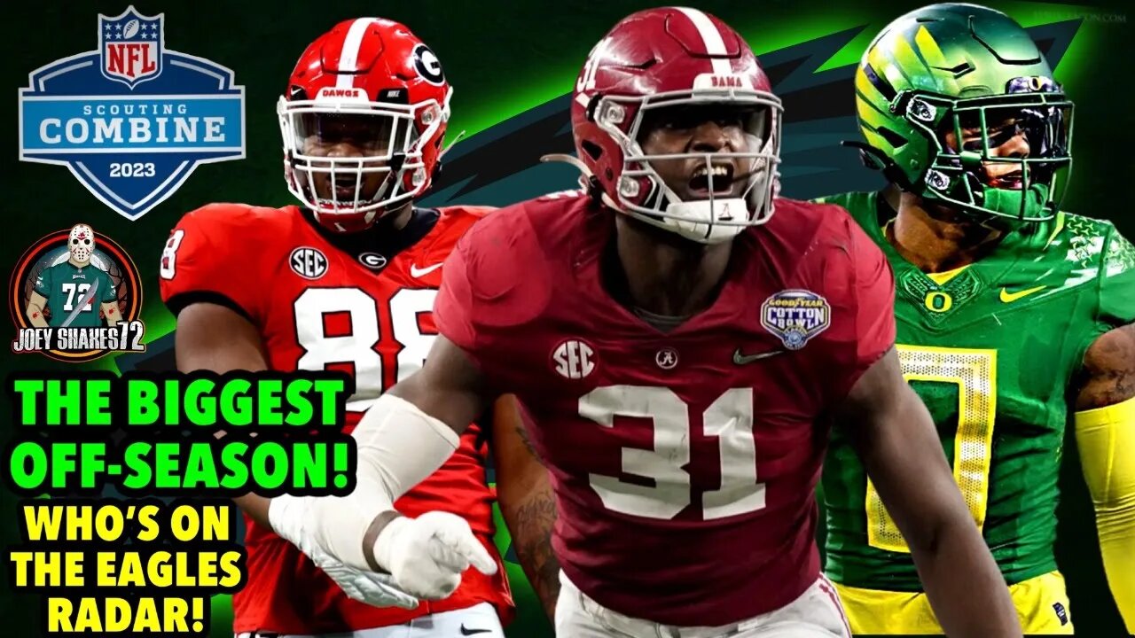 Who Will The Eagles Take!? NFL COMBINE! NEWS AND RUMORS! HOWIE HAS HIS WORK CUT OUT!