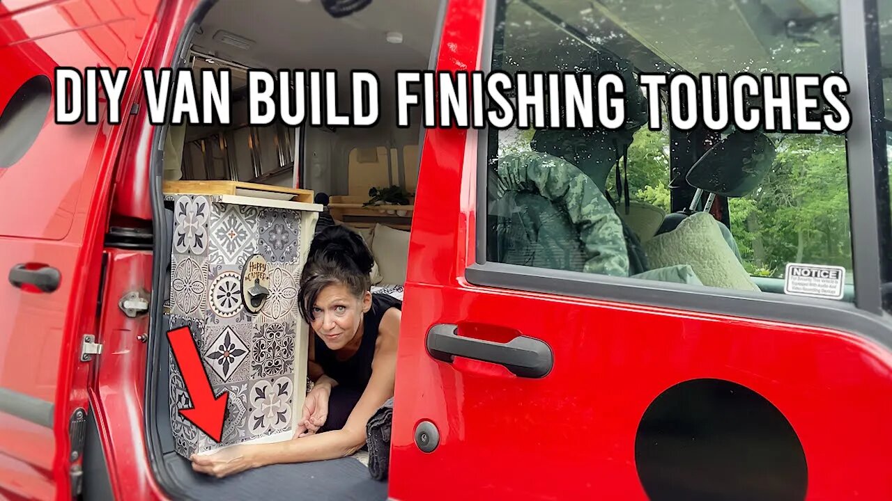 Van Build DIY Projects | Adding Some Finishing Touches