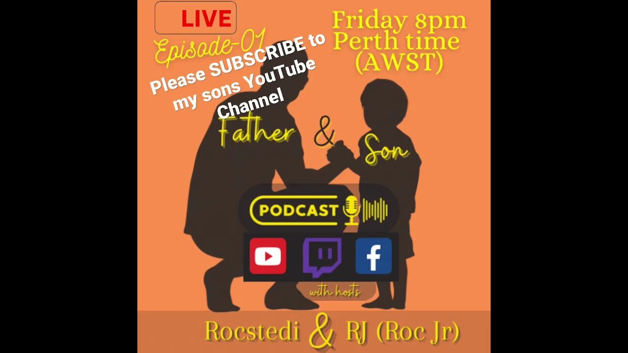 SUBSCRIBE https://youtube.com/@FatherAndSonPodcastRocstedi