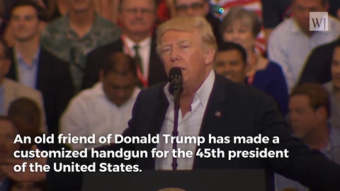 This Gun Was Personally Made for President Trump